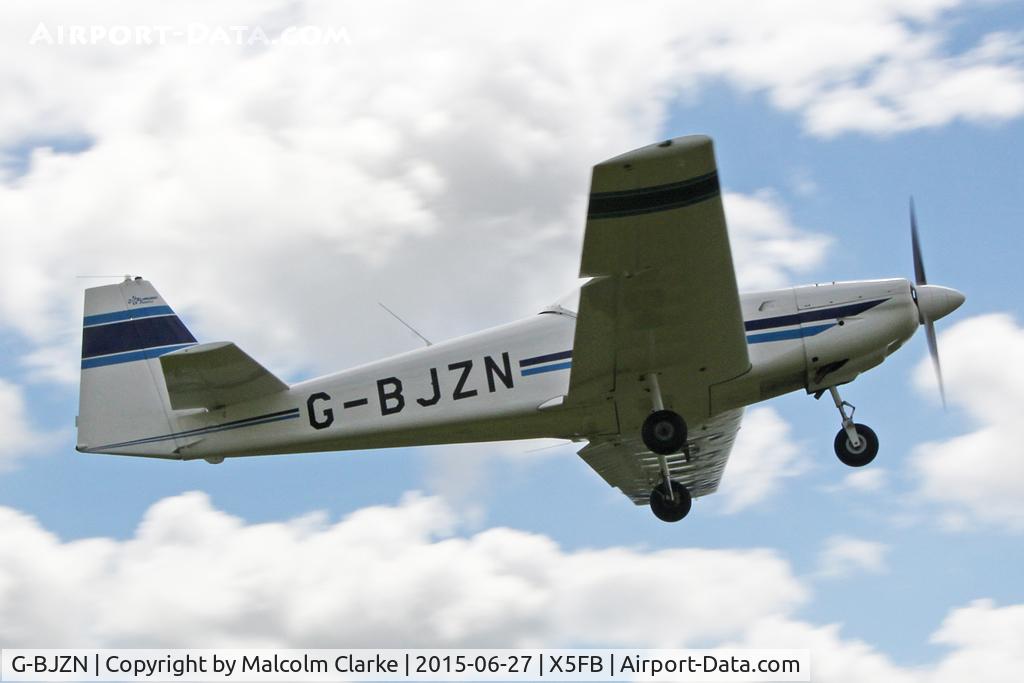G-BJZN, 1982 Slingsby T-67A Firefly C/N 1997, Slingsby T-67A Firefly at Fishburn Airfield, June 27th 2015.