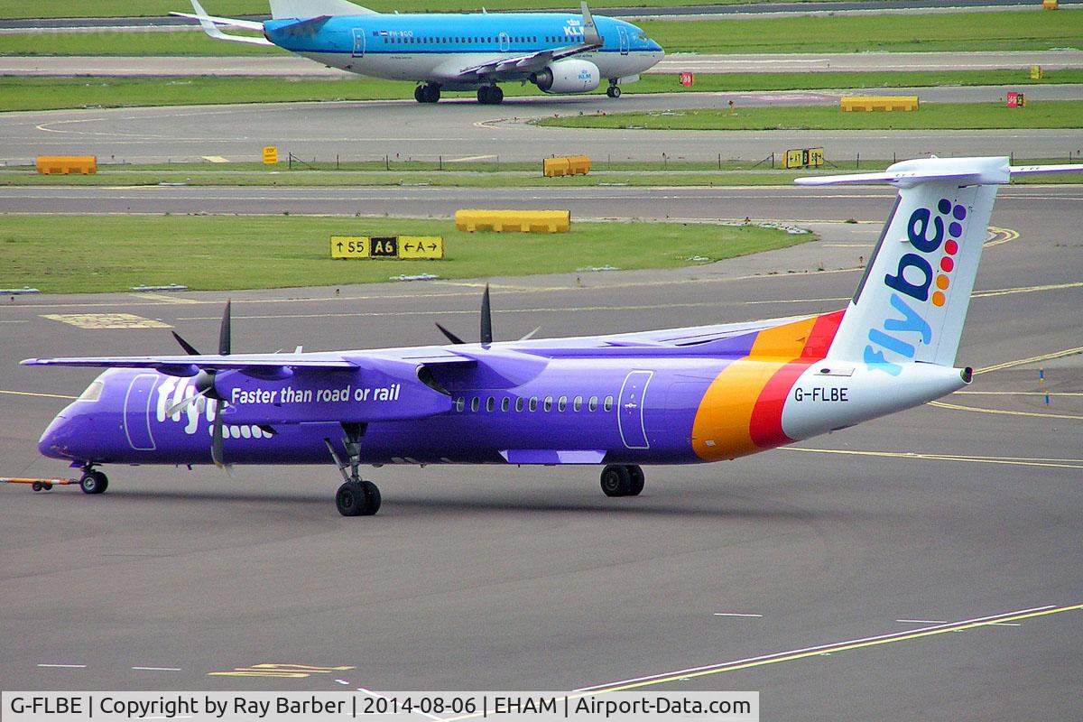 G-FLBE, 2009 De Havilland Canada DHC-8-402Q Dash 8 C/N 4261, De Havilland Canada DHC-8Q-402 Dash 8 [4261] (Flybe) Amsterdam-Schiphol~PH 06/08/2014