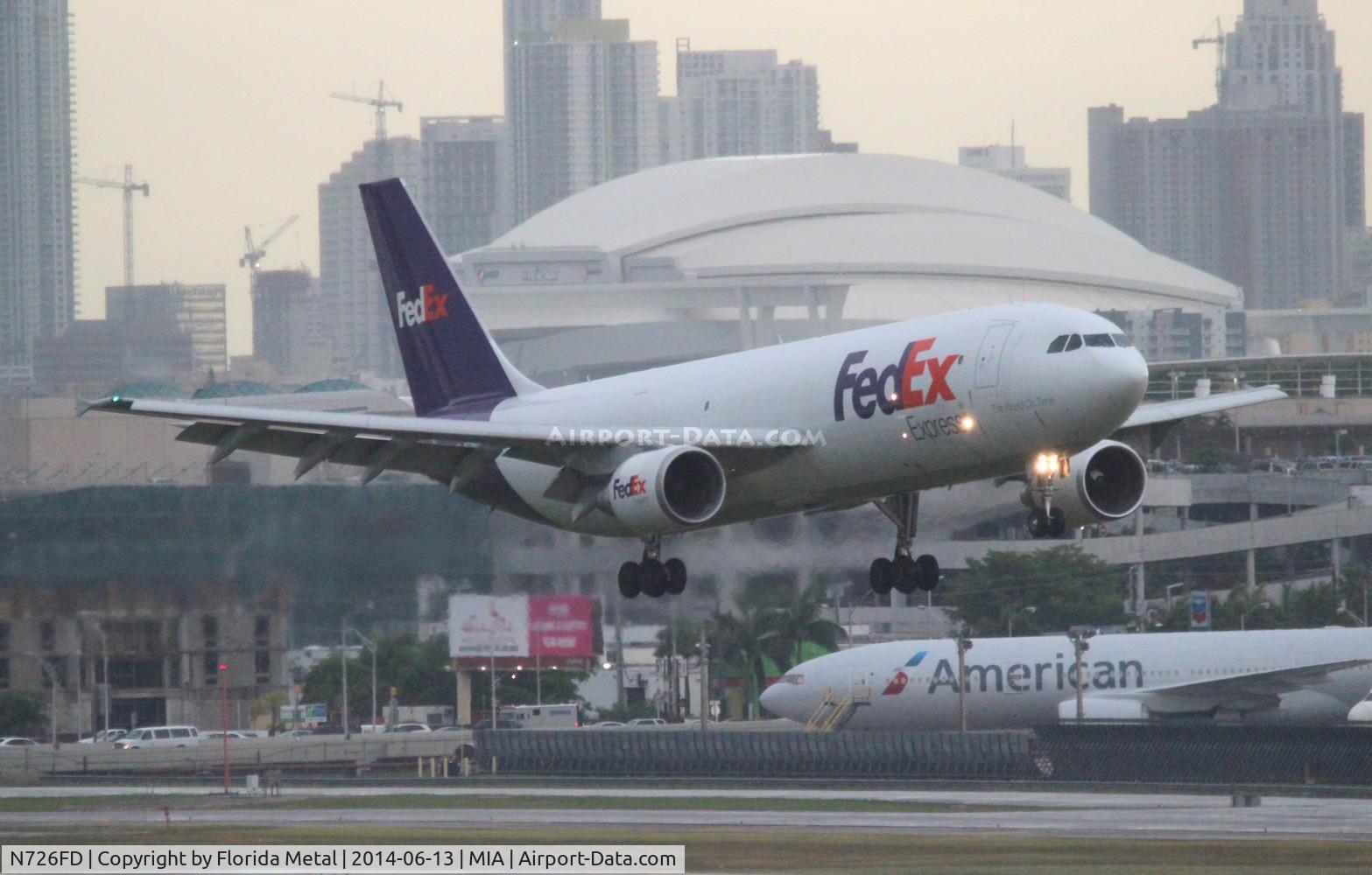 N726FD, 1990 Airbus A300B4-622R C/N 575, Fed Ex A300