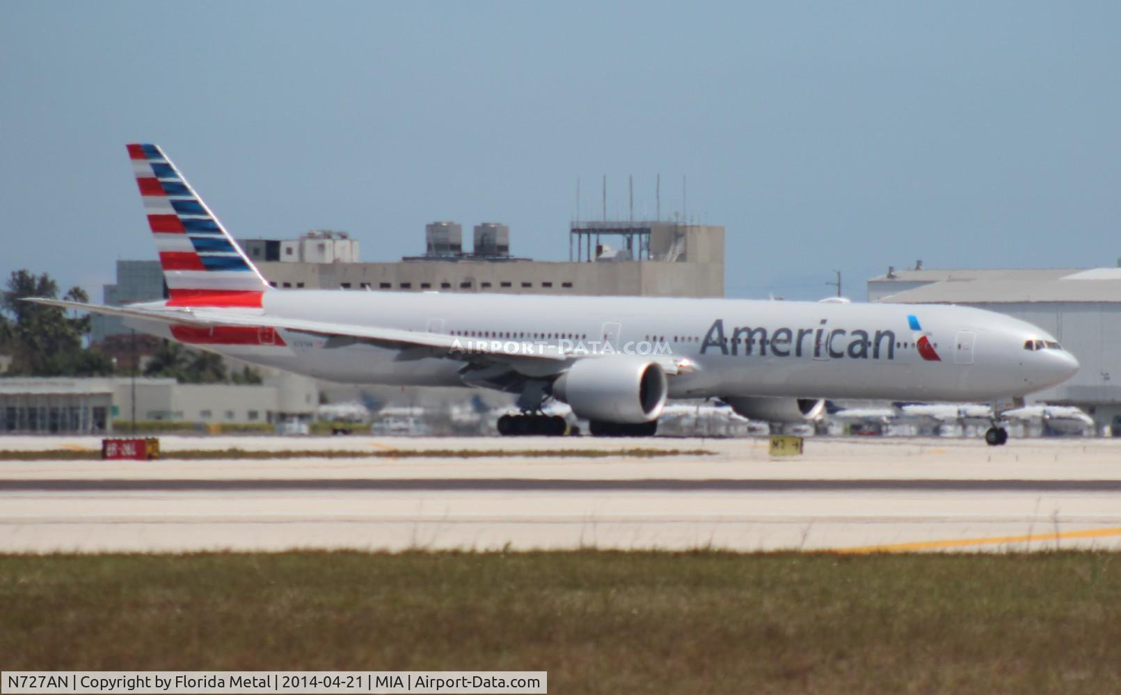 N727AN, 2014 Boeing 777-323/ER C/N 33541, American
