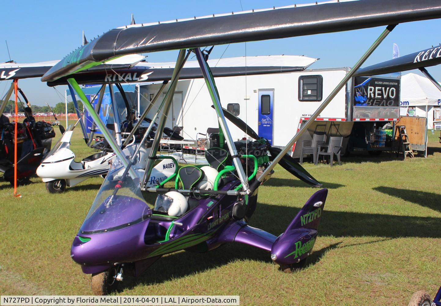 N727PD, 2013 Evolution Trikes Revo C/N 000593, Evolution Revo
