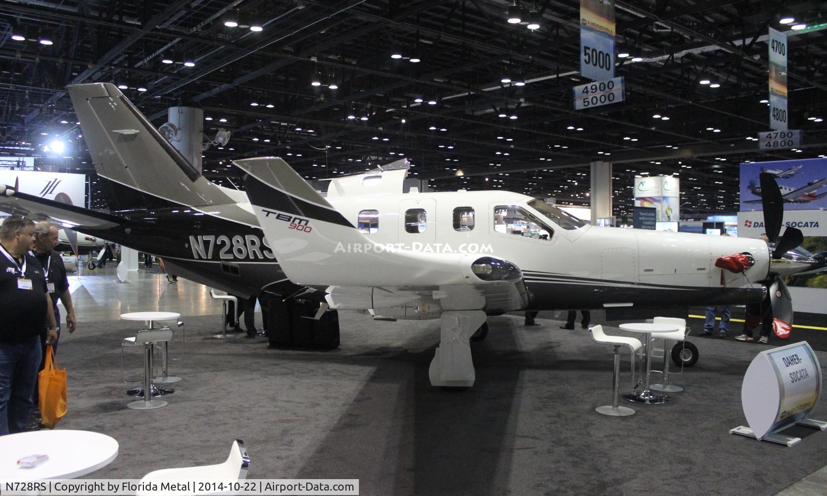 N728RS, 2014 Socata TBM-700 C/N 1035, Socata TBM-900 at NBAA Orlando