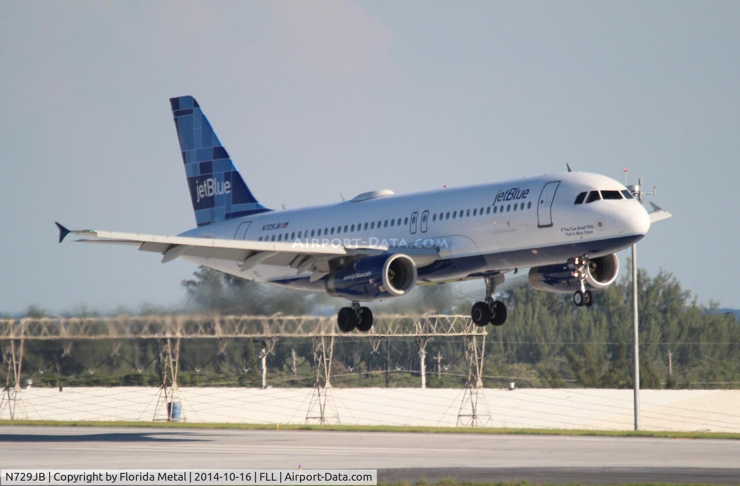 N729JB, 2008 Airbus A320-232 C/N 3572, Jet Blue