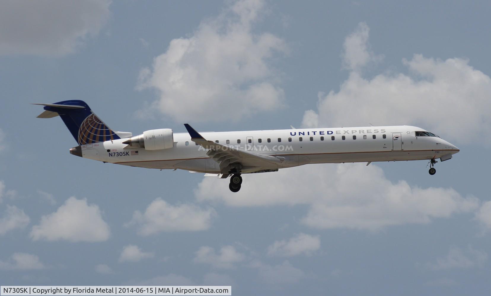 N730SK, 2005 Bombardier CRJ-701 (CL-600-2C10) Regional Jet C/N 10193, United Express