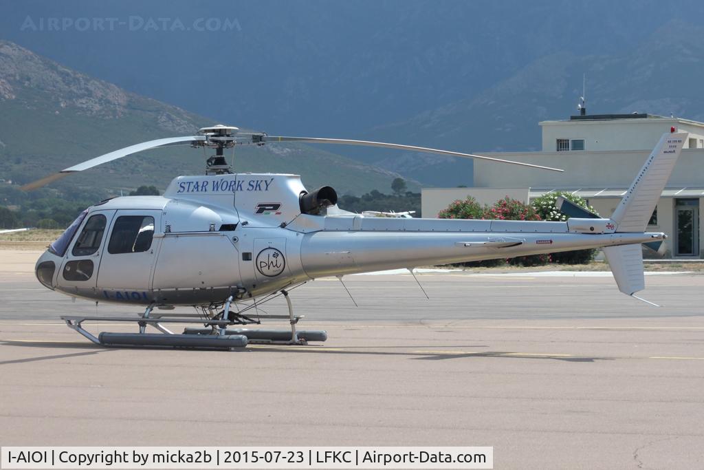 I-AIOI, 1991 Aerospatiale AS-350B-2 Ecureuil C/N 2535, Parked