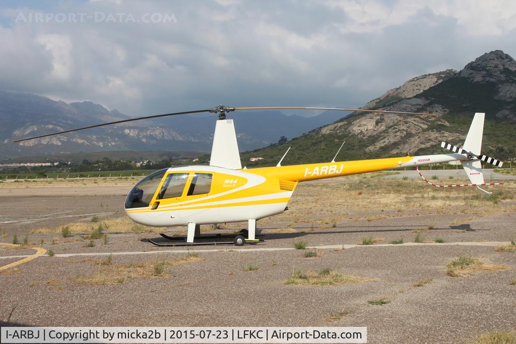 I-ARBJ, Robinson R44 II C/N 12439, Parked