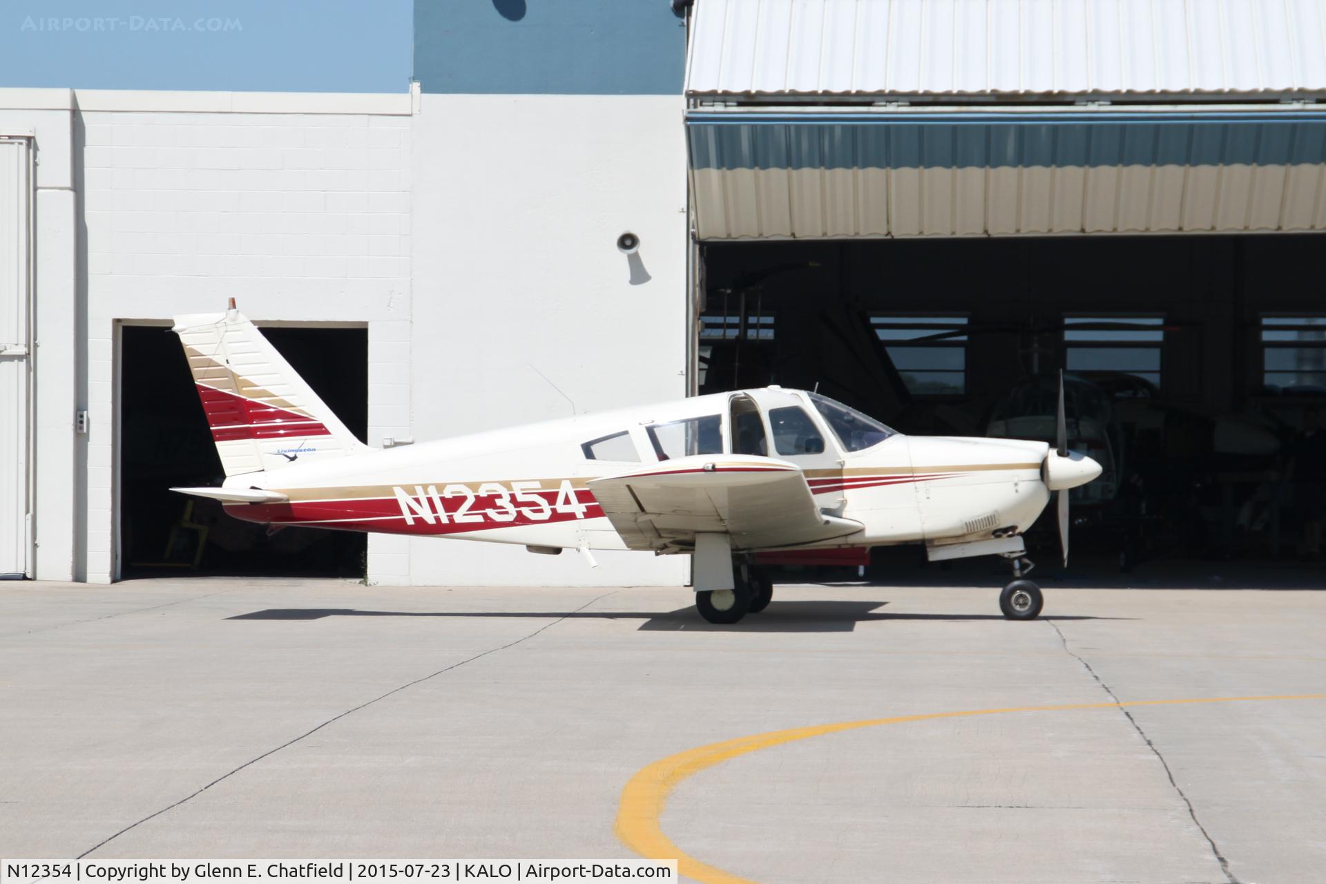 N12354, 1968 Piper PA-28R-180 Cherokee Arrow C/N 28R-30607, Found on the ramp