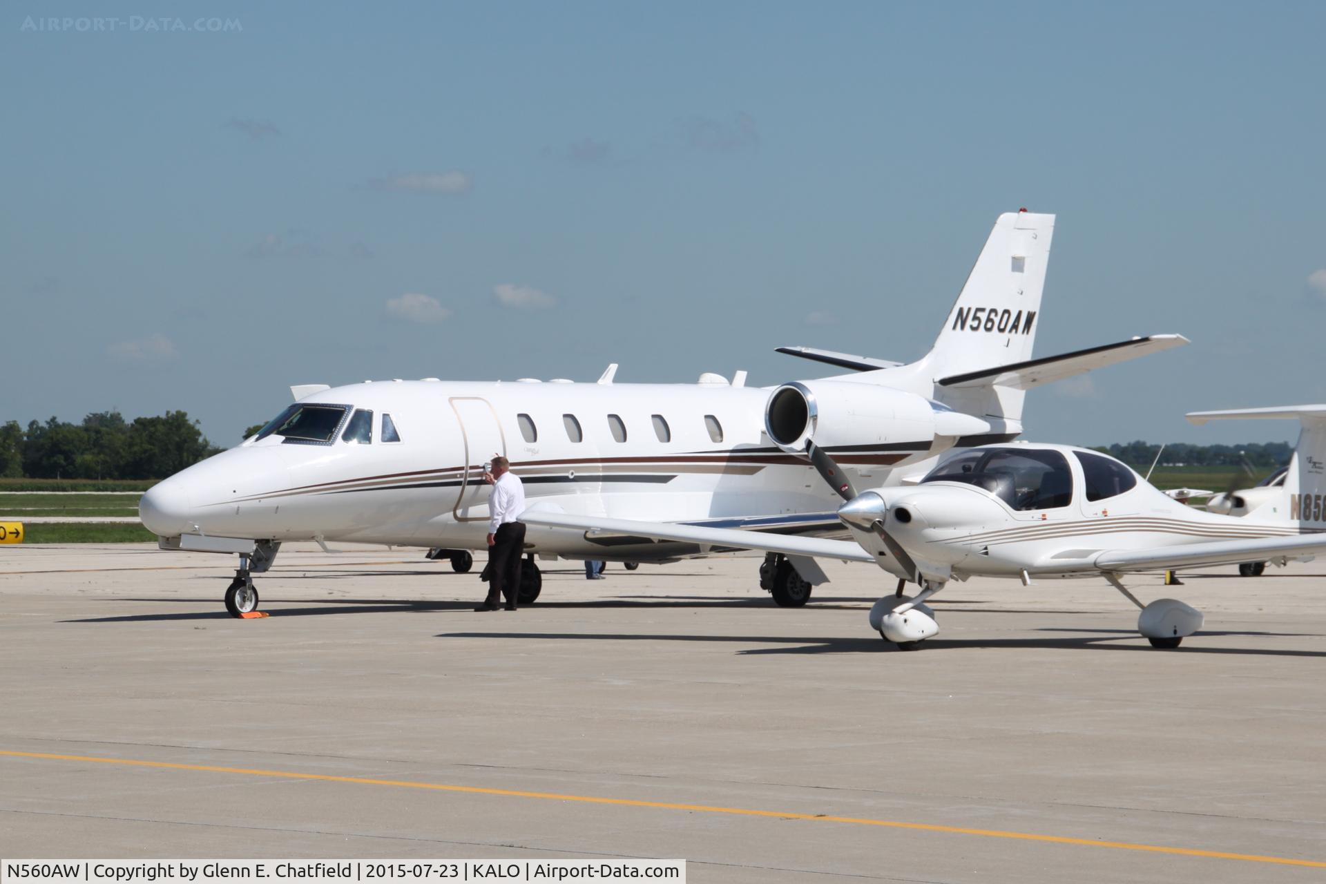 N560AW, 2003 Cessna 560XL C/N 560-5351, Found on the ramp