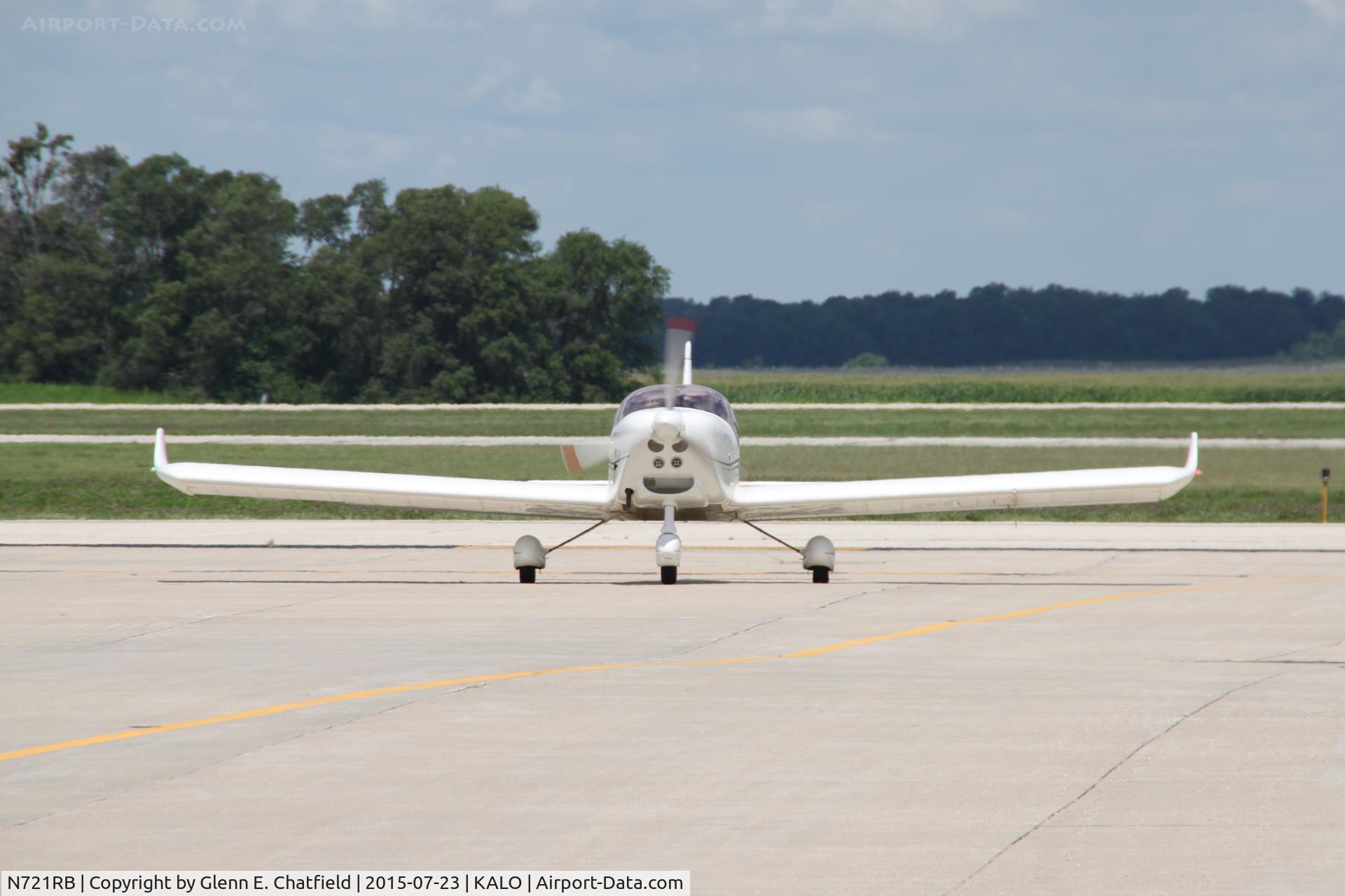 N721RB, Aero AT-4 LSA C/N AT4-021, Just arriving