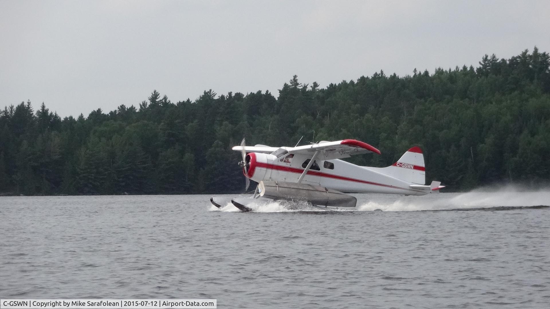C-GSWN, 1956 De Havilland Canada U-6A Beaver C/N 1021, Taken while fishing a fly-in lake near Nestor Fall, Ontario