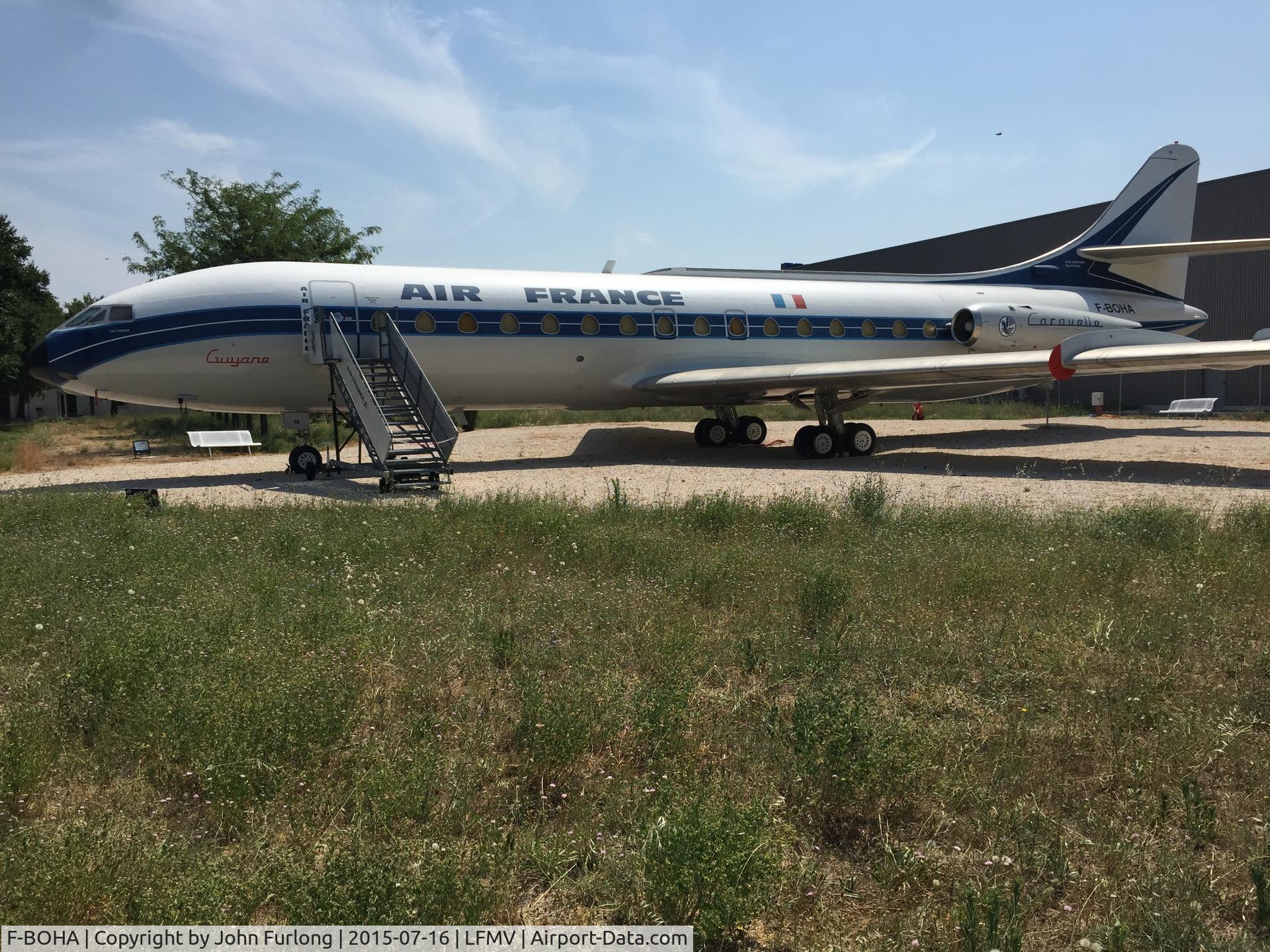 F-BOHA, 1968 Sud Aviation SE-210 Caravelle III C/N 242, Taken with iPhone 6