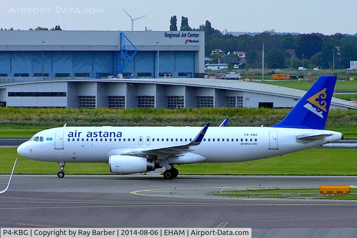P4-KBG, 2014 Airbus A320-232 C/N 6029, Airbus A320-232 [6029] (Air Astana) Amsterdam-Schiphol~PH 06/08/2014