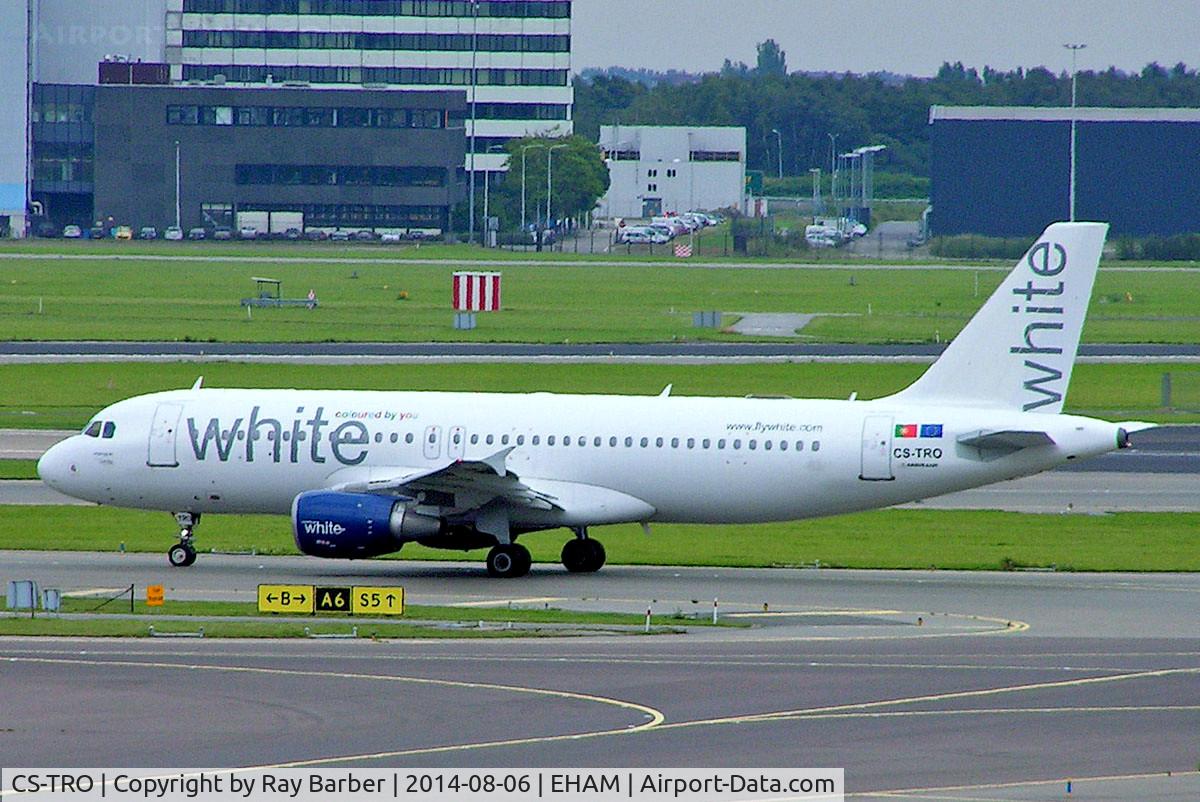 CS-TRO, 1995 Airbus A320-214 C/N 548, Airbus A320-214 [0548] (WhiteJets) Amsterdam-Schiphol~PH 06/08/2014