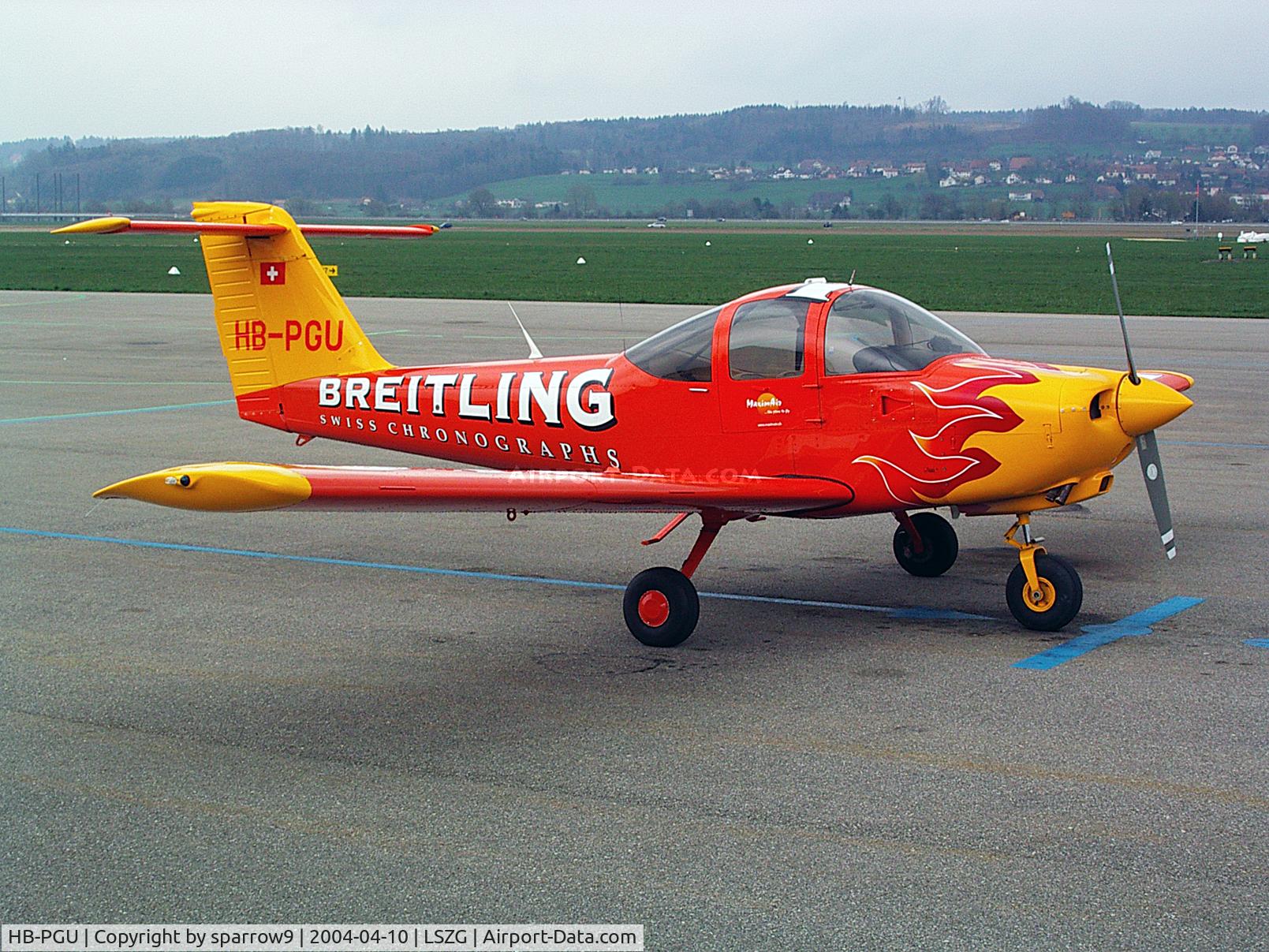 HB-PGU, 1982 Piper PA-38-112 Tomahawk Tomahawk C/N 38-82A0104, has been damaged 2014 during a missed take-off. HB-registered from 1982-06-18 until 2015-12-31.