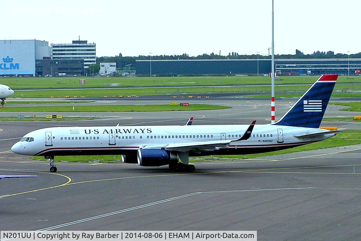 N201UU, 1995 Boeing 757-2B7 C/N 27810, Boeing 757-2B7 [27810] (US Airways) Amsterdam-Schiphol~PH 06/08/2014