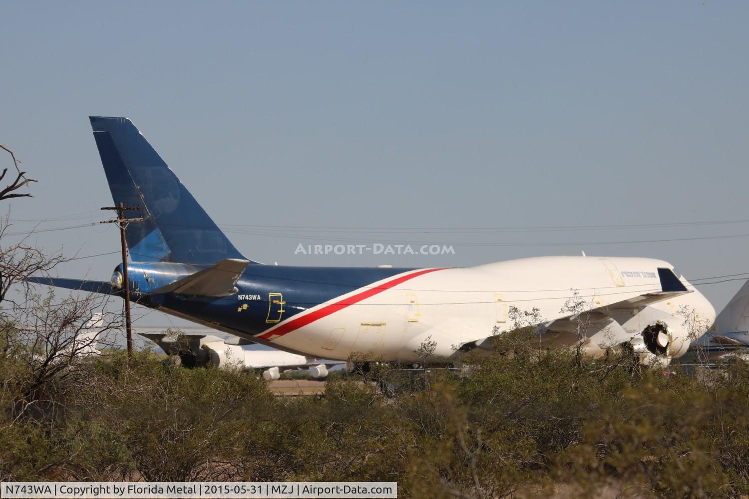 N743WA, 1996 Boeing 747-412 C/N 26562, World Airways 747-400