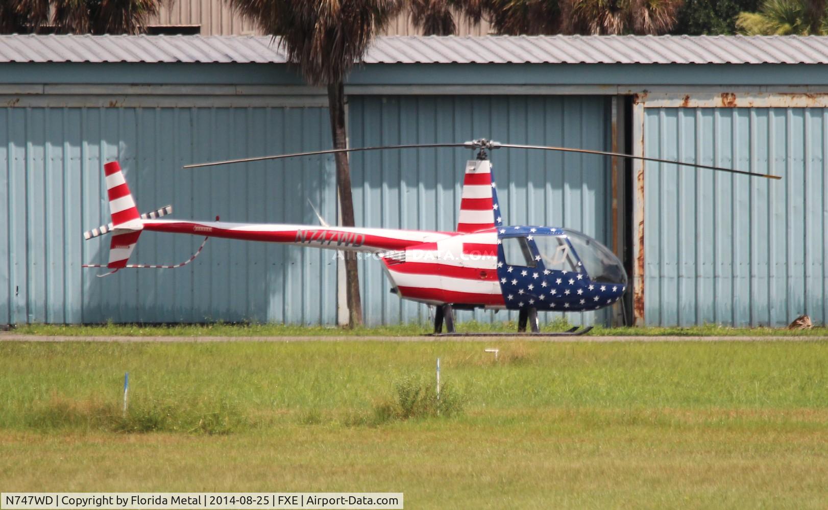 N747WD, 1998 Robinson R44 C/N 0460, Robinson R44