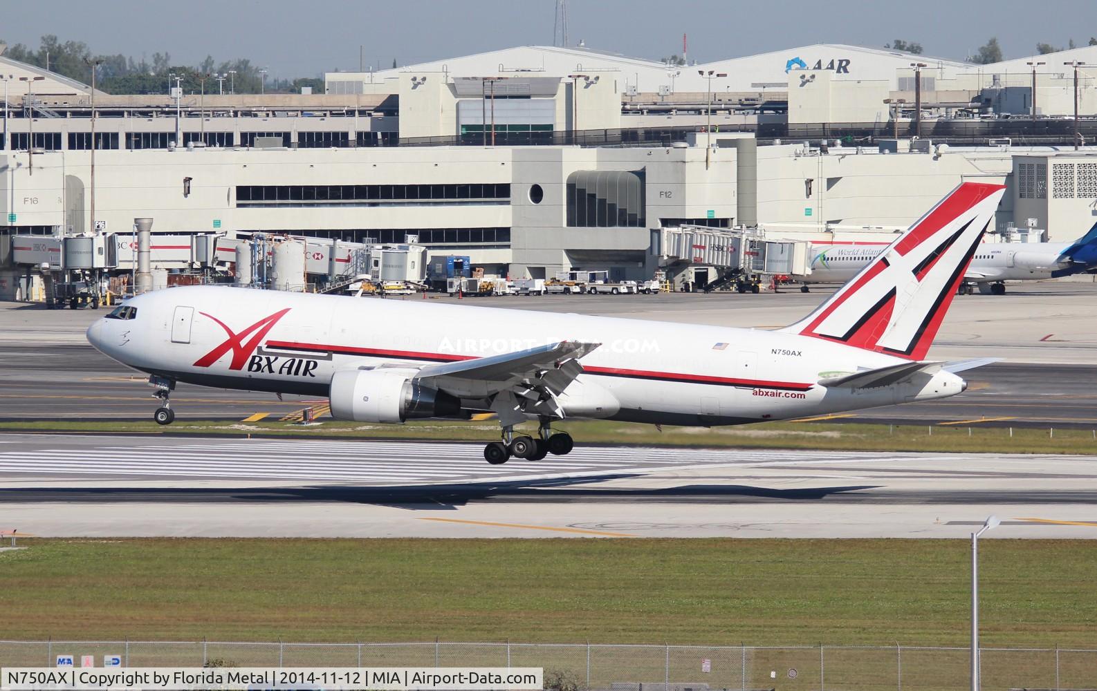 N750AX, 1984 Boeing 767-232 C/N 22227, ABX 767-200