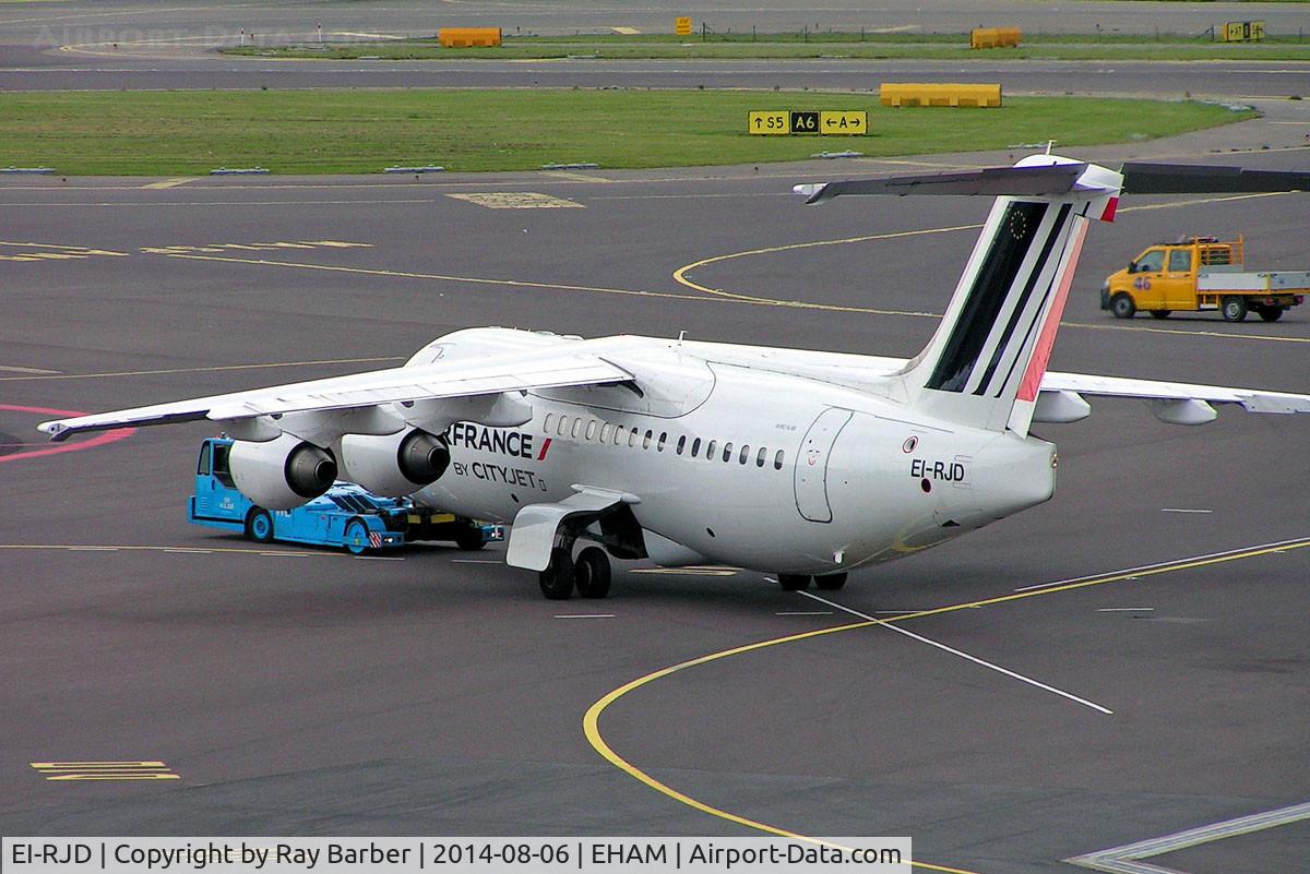 EI-RJD, 1998 BAE Systems Avro 146-RJ85 C/N E.2334, BAe 146-RJ85 [E2334] (Cityjet/Air France) Amsterdam-Schiphol~PH 06/08/2014