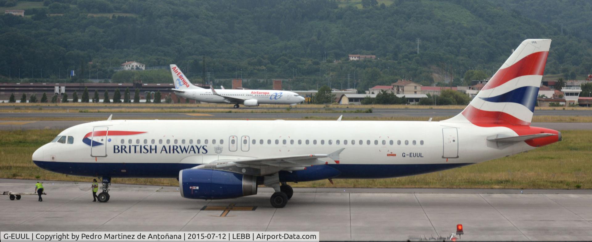 G-EUUL, 2002 Airbus A320-232 C/N 1708, Loiu - Bilbao - Euskadi