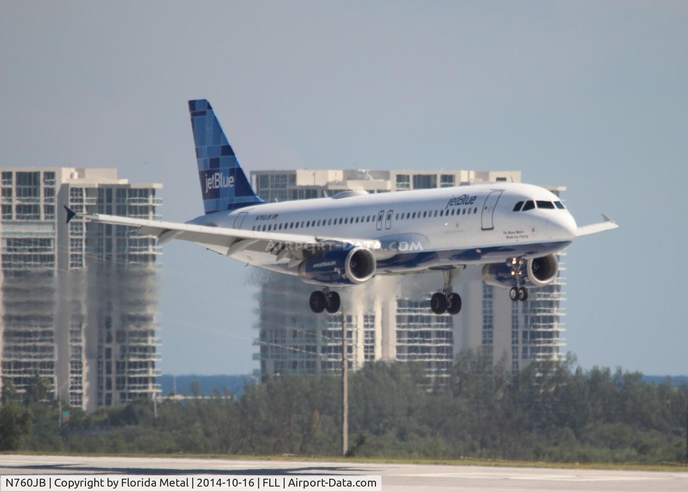 N760JB, 2008 Airbus A320-232 C/N 3659, Jet Blue