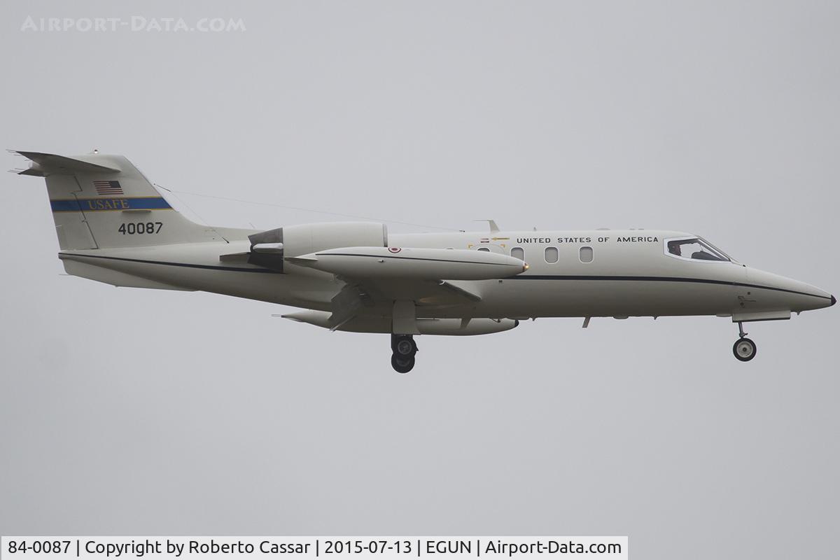 84-0087, 1984 Gates Learjet C-21A C/N 35A-533, Mildenhall