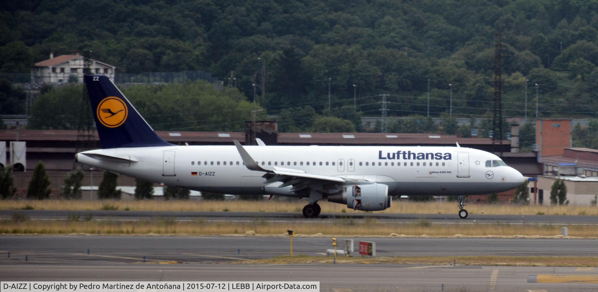 D-AIZZ, 2013 Airbus A320-214 C/N 5831, Loiu - Bilbao - Pais Vasco
