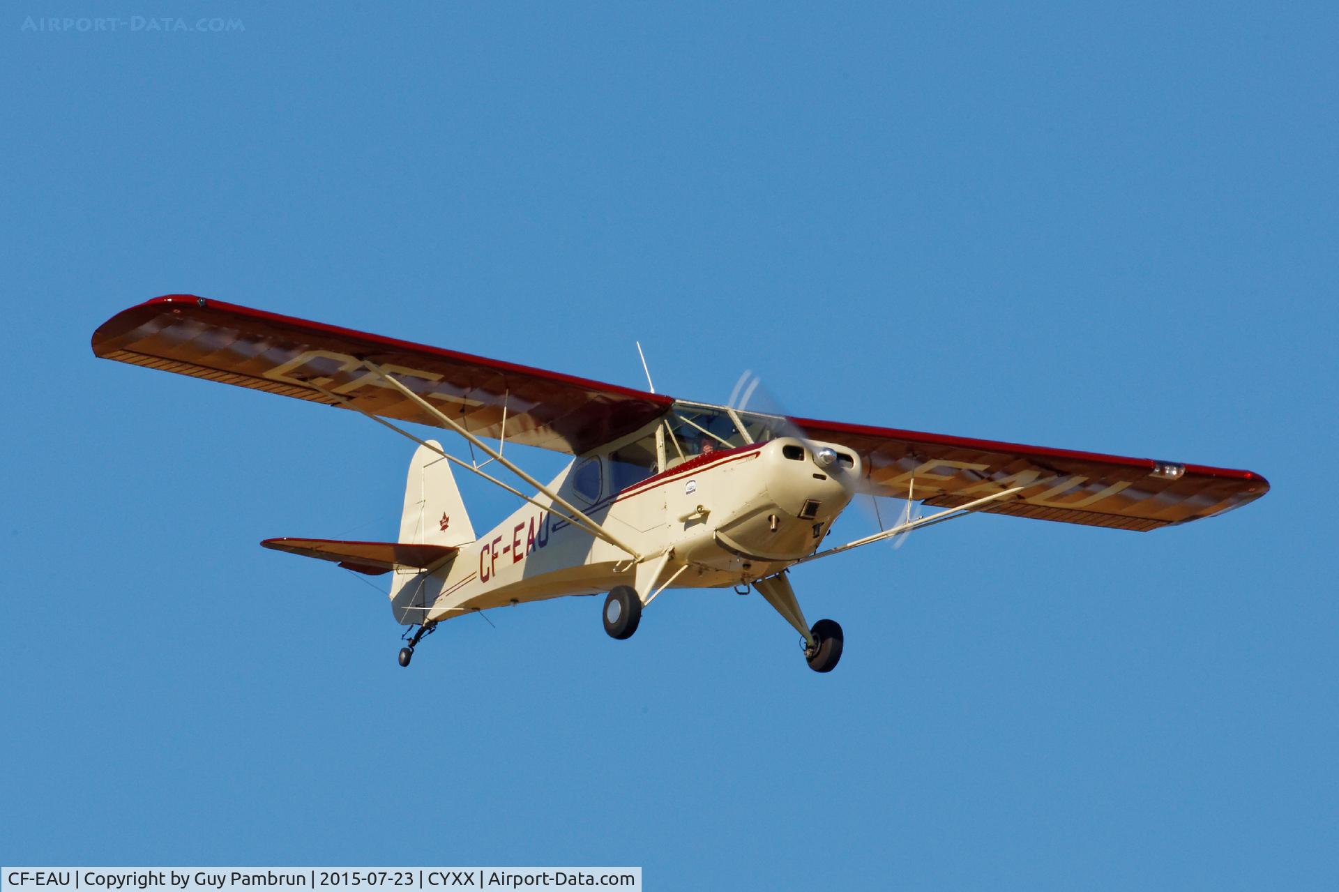 CF-EAU, 1946 Fleet 80 Canuck C/N 139, Landing