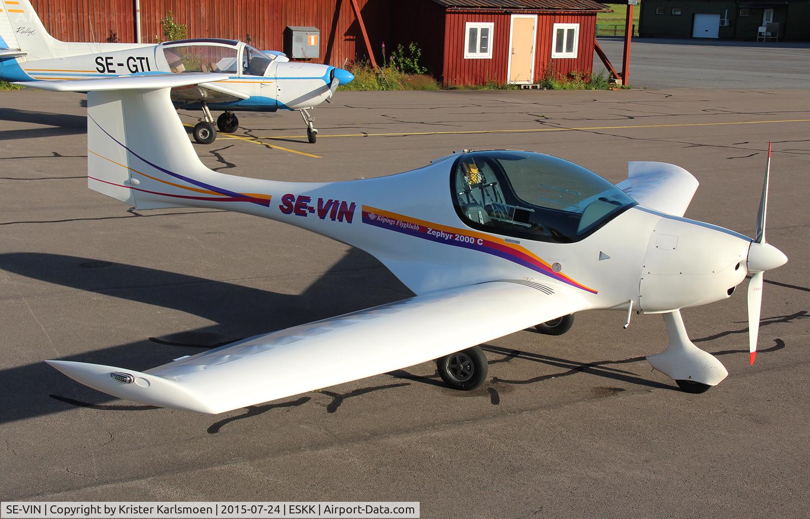 SE-VIN, 2005 ATEC Zephyr 2000C C/N Z1190405A, David on visit.