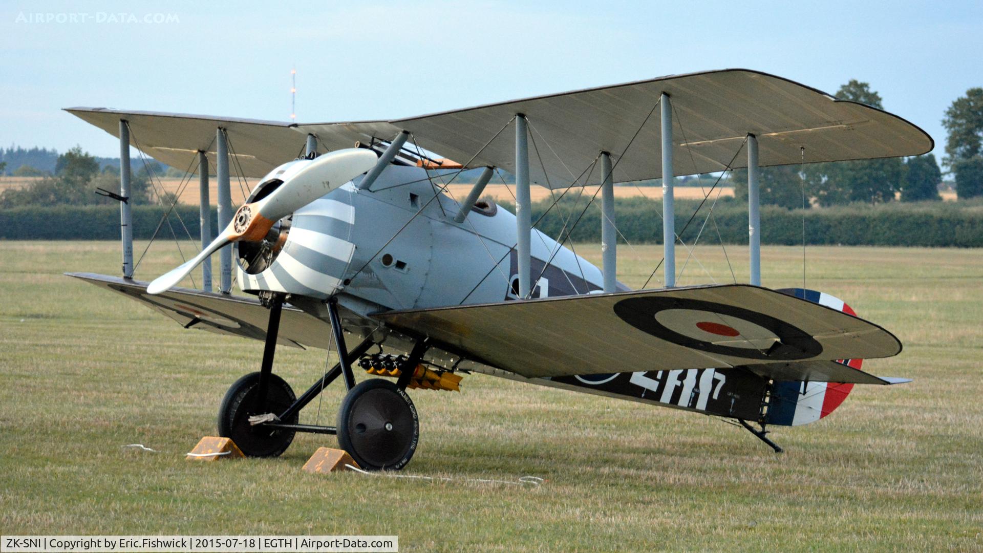 ZK-SNI, 2011 The Vintage Aviator Sopwith 7F-1 Snipe Replica C/N 0112, 3. F2367 'Snipe' at Shuttleworth Best of British Airshow, July 2015