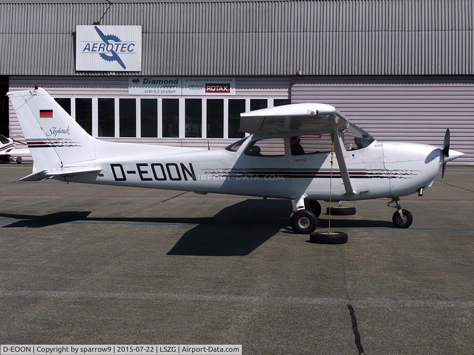 D-EOON, 1997 Cessna 172R Skyhawk C/N 17280173, jus before leaving after some days here