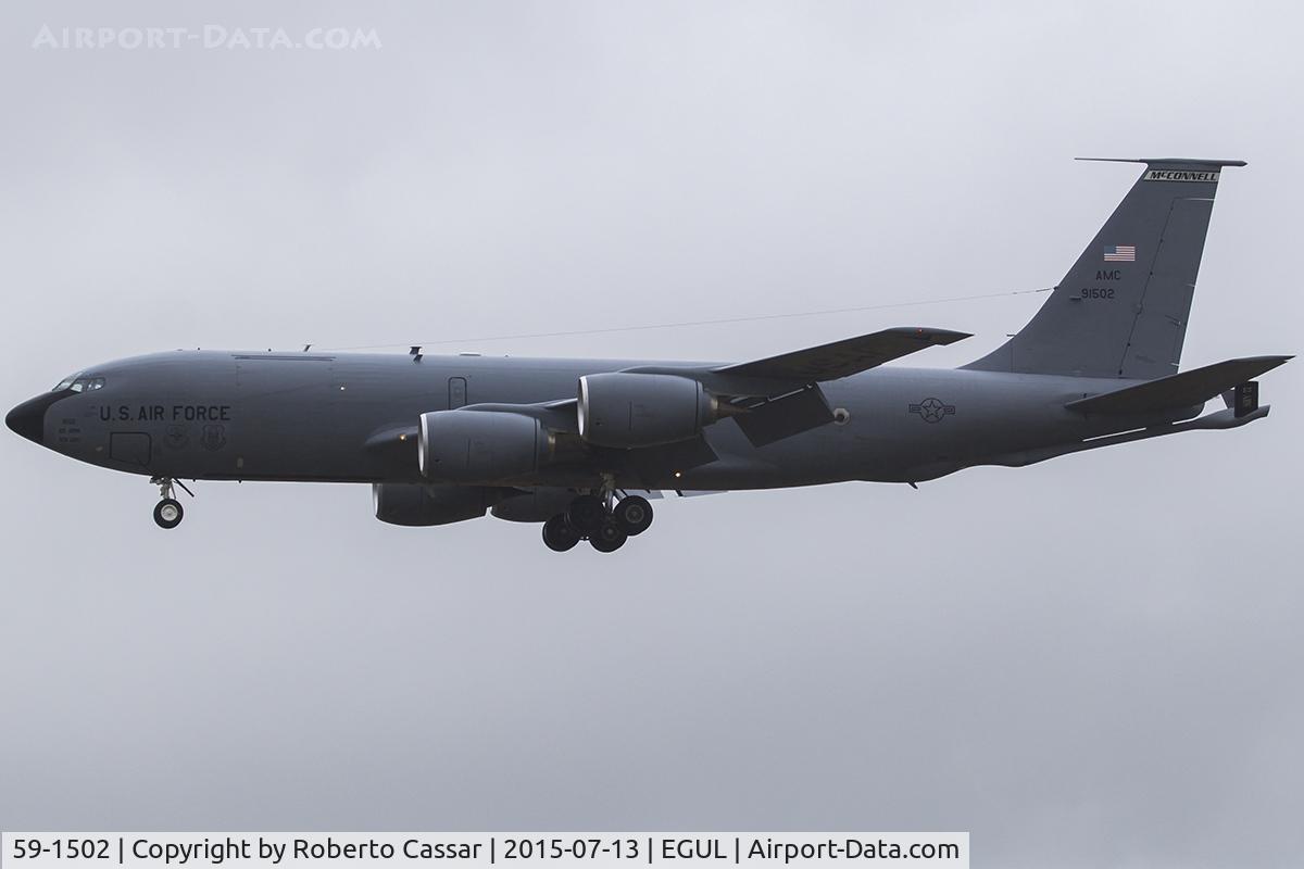 59-1502, 1959 Boeing KC-135R Stratotanker C/N 17990, Lakenheath
