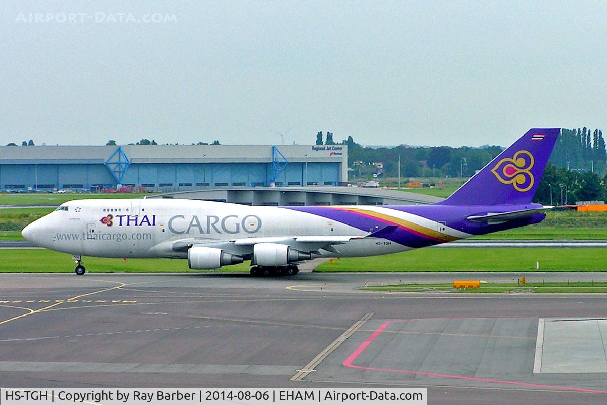 HS-TGH, 1989 Boeing 747-4D7 C/N 24458, Boeing 747-4D7BCF [24458] (Thai Cargo) Amsterdam-Schiphol~PH 06/08/2014