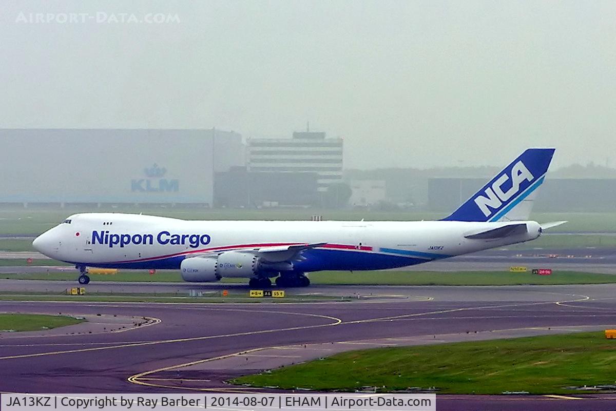 JA13KZ, 2011 Boeing 747-4KZF (SCD) C/N 36138, Boeing 747-8KZF [36138] (Nippon Cargo Airlines) Amsterdam-Schiphol~PH 07/08/2014
