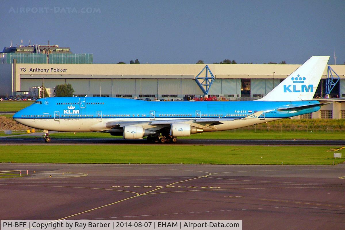 PH-BFF, 1990 Boeing 747-406BC C/N 24202, Boeing 747-406M [24202] (KLM Royal Dutch Airlines) Amsterdam-Schiphol~PH 07/08/2014