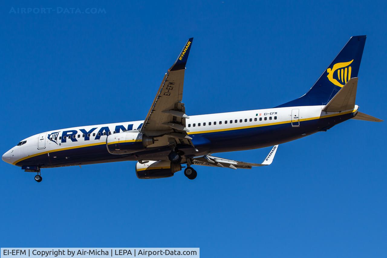 EI-EFM, 2009 Boeing 737-8AS C/N 37535, Ryanair