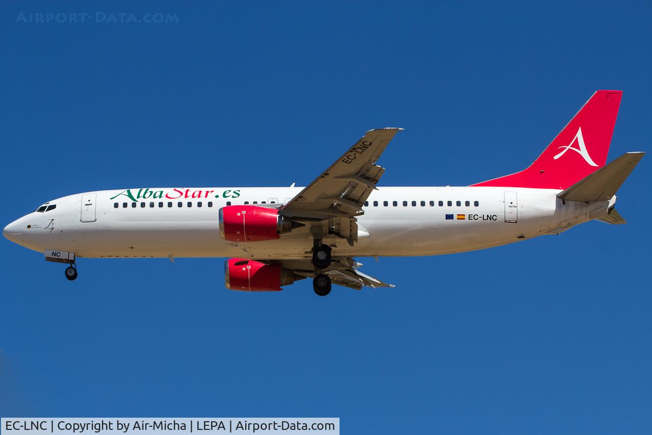 EC-LNC, 1990 Boeing 737-4K5 C/N 24130, Alba Star
