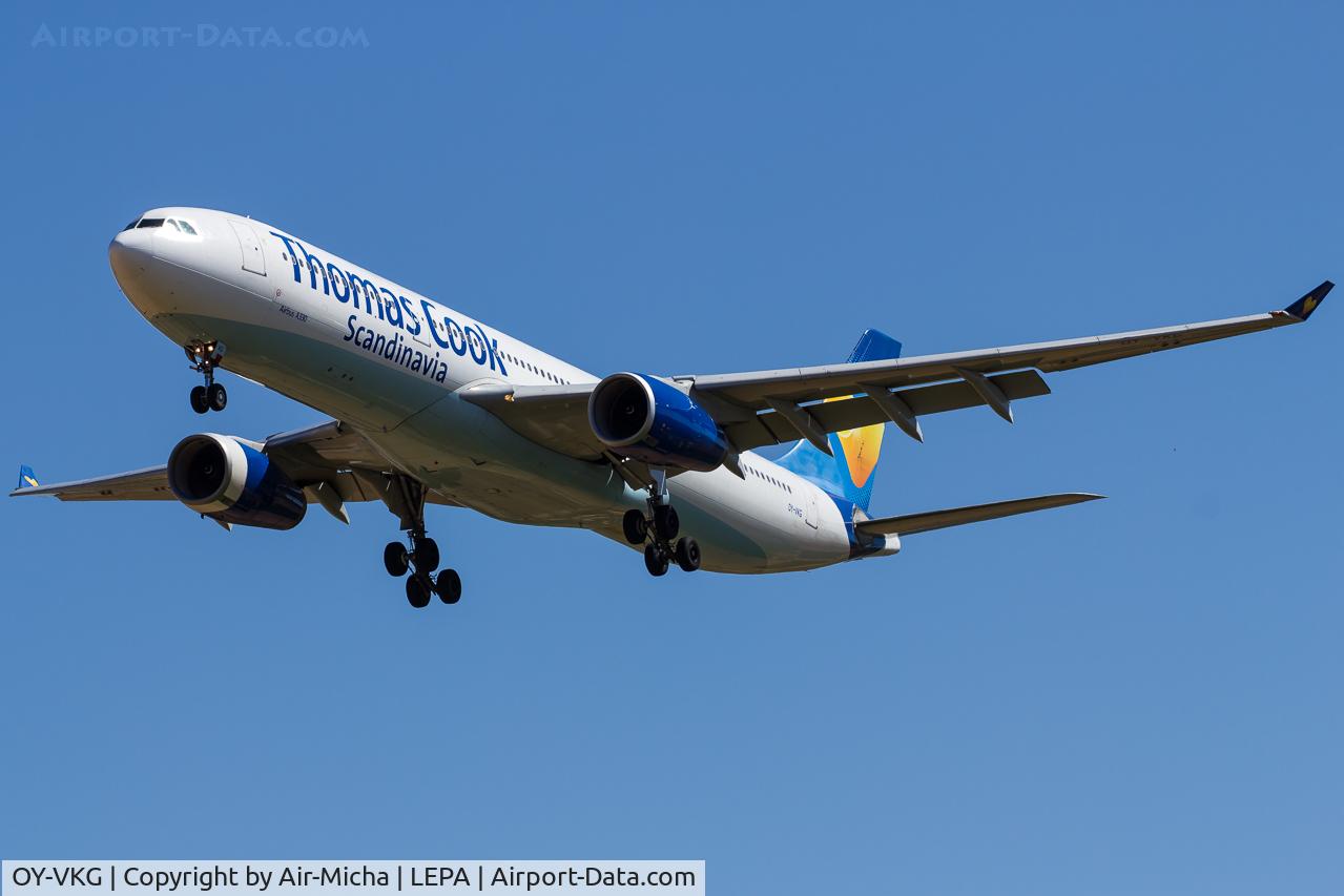OY-VKG, 2000 Airbus A330-343X C/N 349, Thomas Cook Airlines Scandinavia