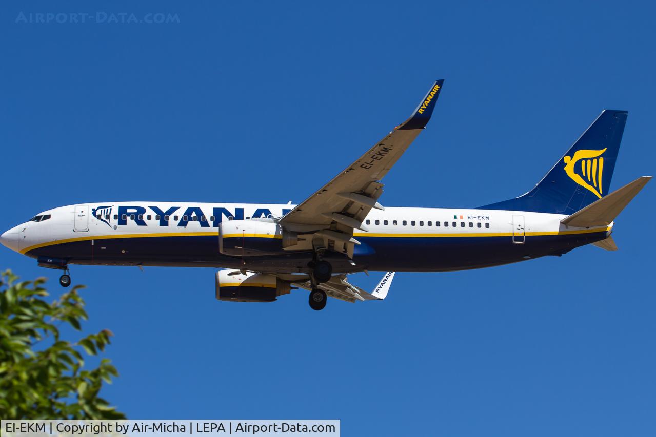 EI-EKM, 2010 Boeing 737-8AS C/N 38499, Ryanair