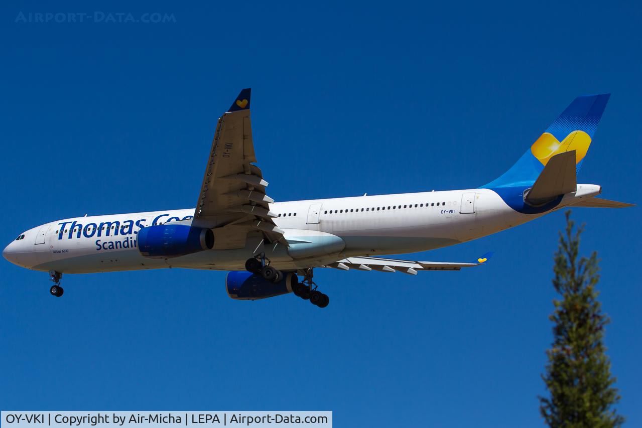 OY-VKI, 2000 Airbus A330-343X C/N 357, Thomas Cook Scandinavia