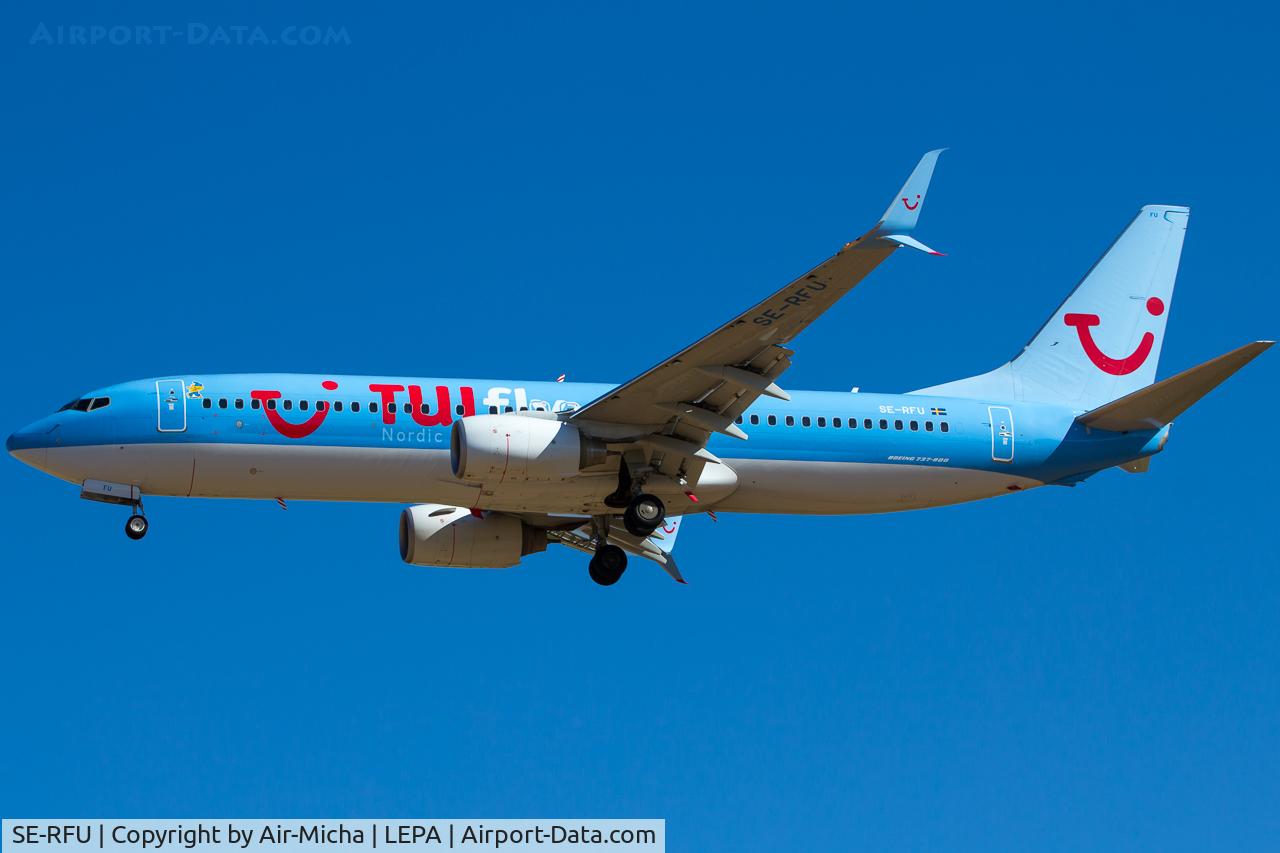 SE-RFU, 2011 Boeing 737-8K5 C/N 37259, TUIfly Nordic