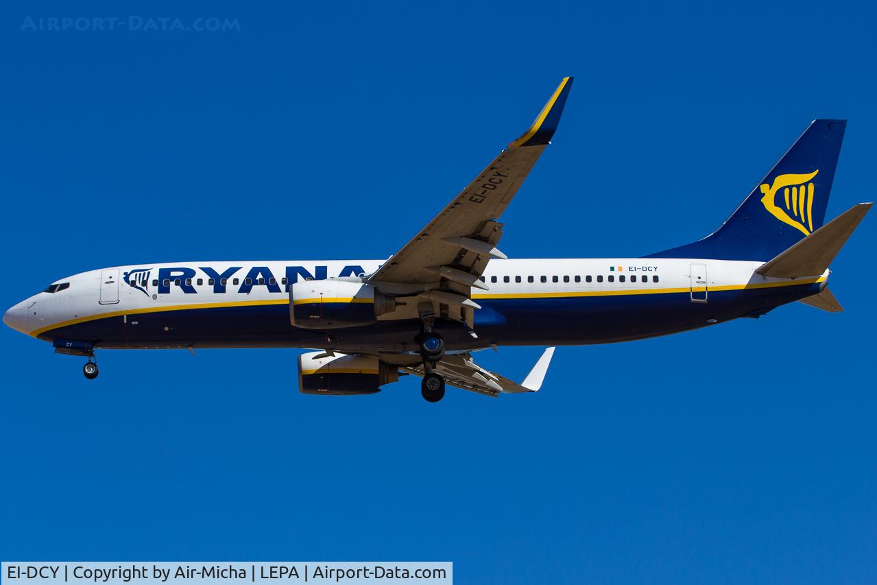 EI-DCY, 2004 Boeing 737-8AS C/N 33570, Ryanair