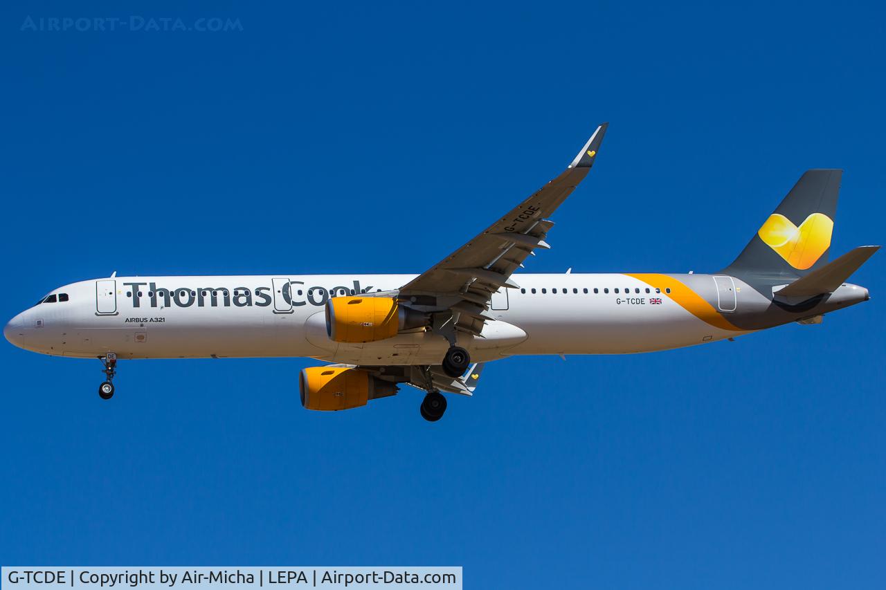 G-TCDE, 2014 Airbus A321-211 C/N 6056, Thomas Cook Airlines