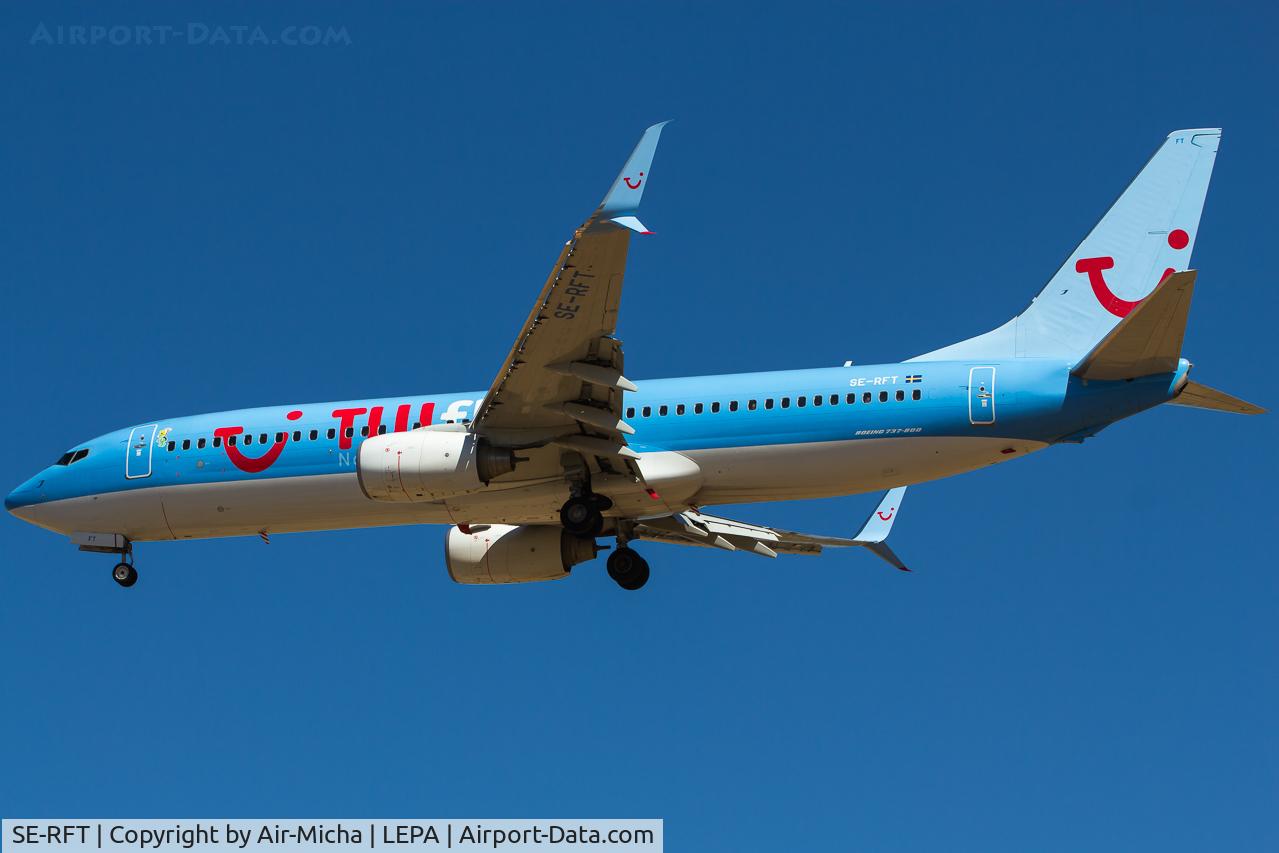 SE-RFT, 2011 Boeing 737-8K5 C/N 38097, TUIfly Nordic