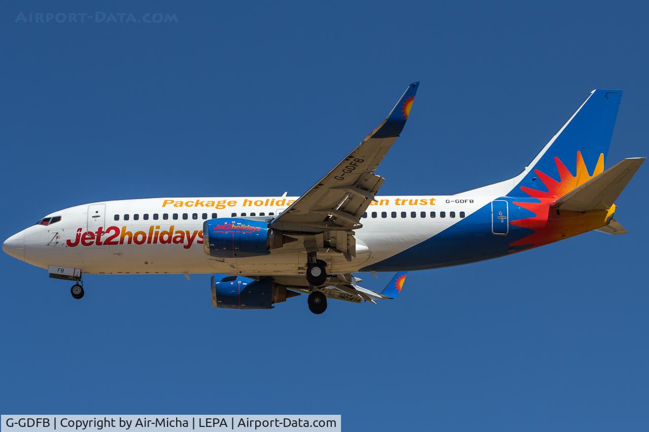 G-GDFB, 1992 Boeing 737-33A C/N 25743, Jet2.com