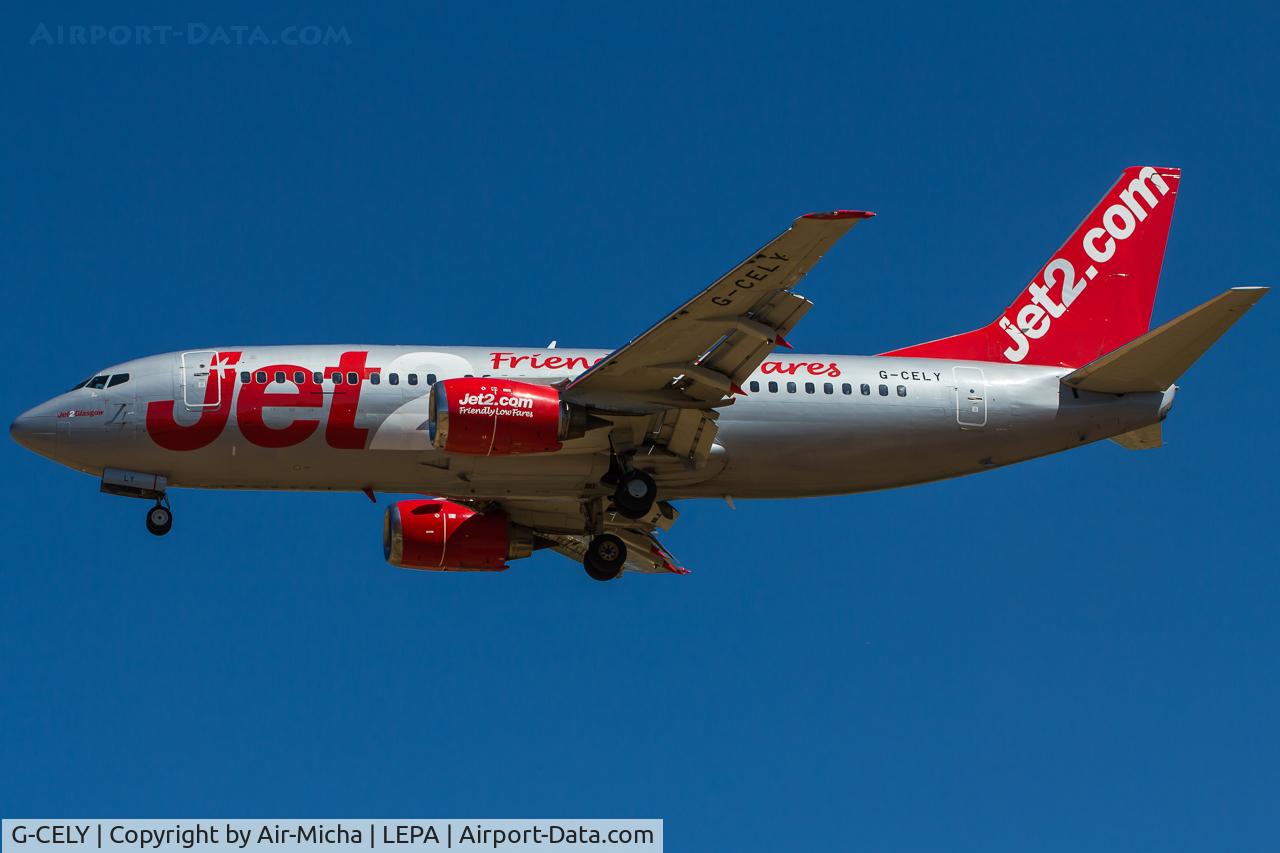 G-CELY, 1986 Boeing 737-377(QC) C/N 23662, Jet2.com