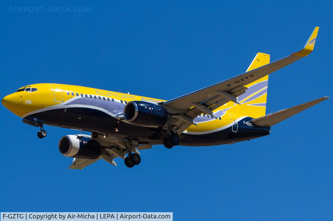 F-GZTG, 1999 Boeing 737-73S C/N 29080, Europe Airpost