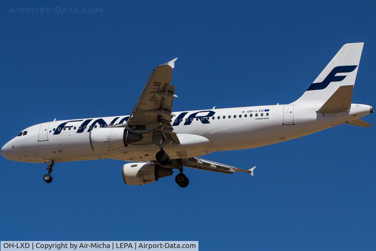 OH-LXD, 2001 Airbus A320-214 C/N 1588, Finnair
