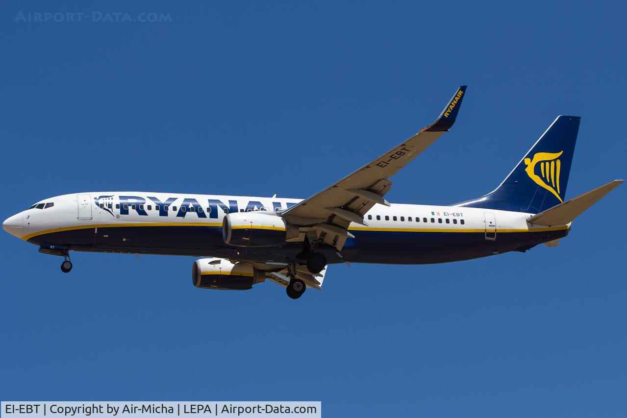 EI-EBT, 2009 Boeing 737-8AS C/N 35000, Ryanair