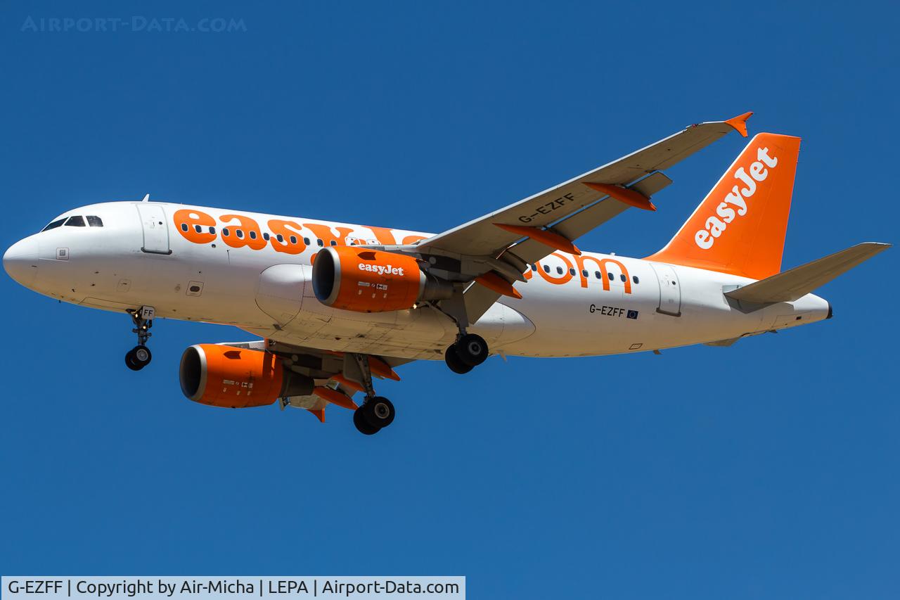 G-EZFF, 2009 Airbus A319-111 C/N 3844, EasyJet